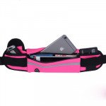 Wholesale Universal Sports Running Waist Pack Belt Strap Pouch (Hot Pink)